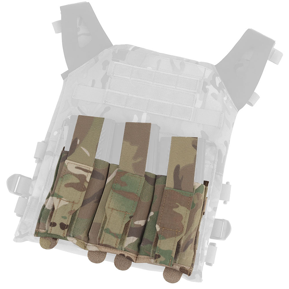 UNIQPROTAC MG-88 Elastic Triple Mag Pouch